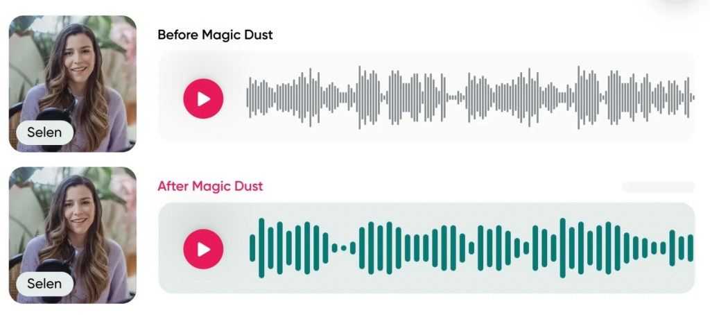 الذكاء الاصطناعي الإنتاجي يزيل الضجيج الخلفي من التسجيلات هو أحد الأدوات الجديدة للمدونين الصوتيين